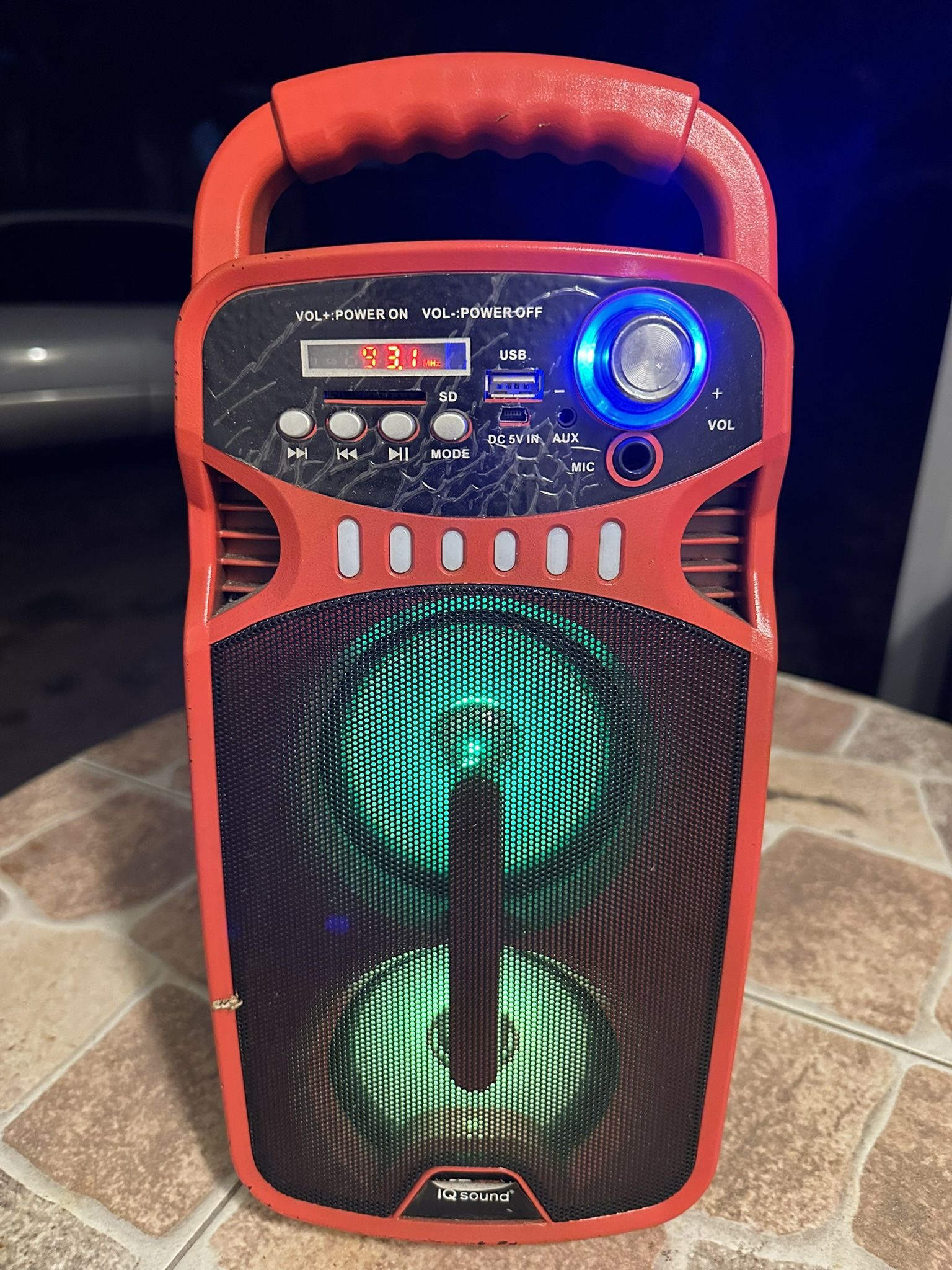 Radio Bluetooh Corneta Bocina Música