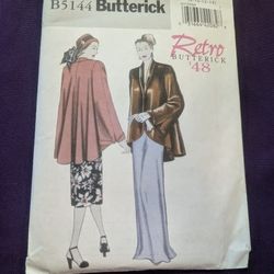 Butterick Sewing Pattern 