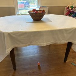 Antique Solid Wood Table and Chairs