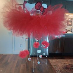 Handcrafted Hello Kitty Mobile 