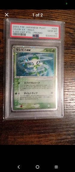 Japanese Celebi EX PSA 10
