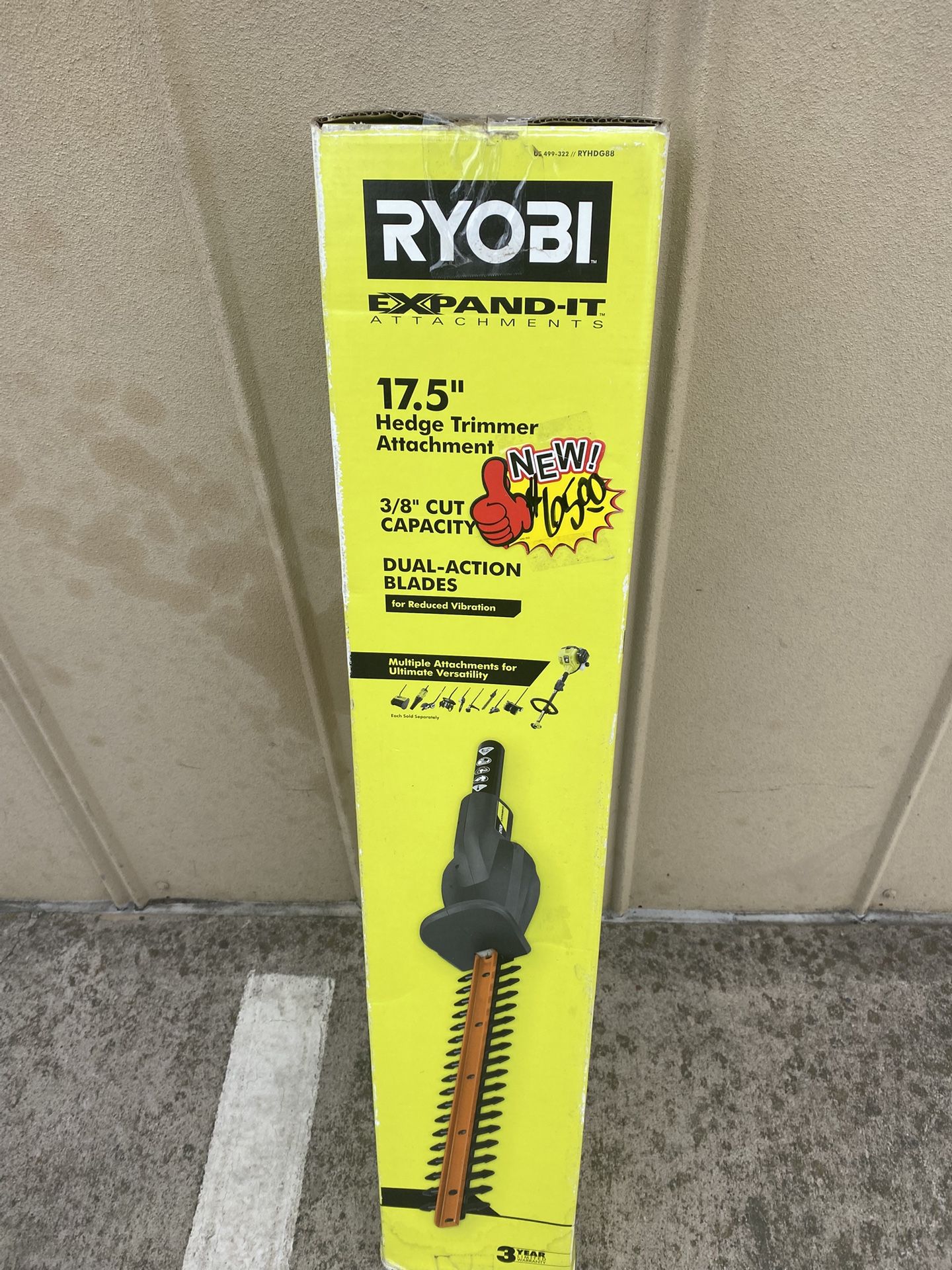 Ryobi Expand It Hedge Trimmer Attachment