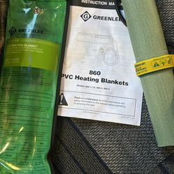 Greenlee 1-1/2 pvc heating blanket