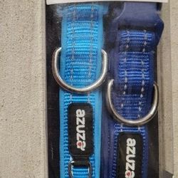 2 Pack Dog Collars, Soft & Comfortable Dog Collars for Medium $6 Each
