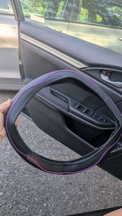 14 inch wheel cover black and purple