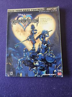 Disney Kingdom Hearts Signature Series Official Strategy Guide Brady Games