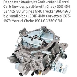 4 Barrel Carburetor 
