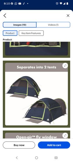 Ozark Trail Dome Camping Tent