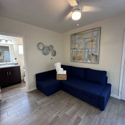 L-Shape Sofa Bed Couch 