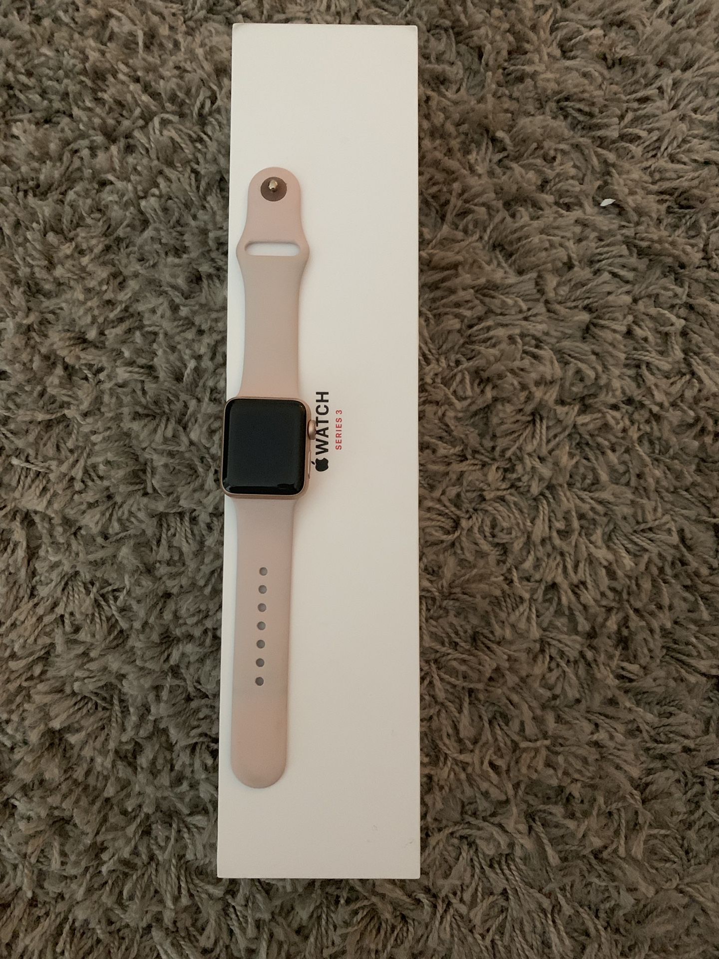 Apple Watch série 3 38mm - rose gold