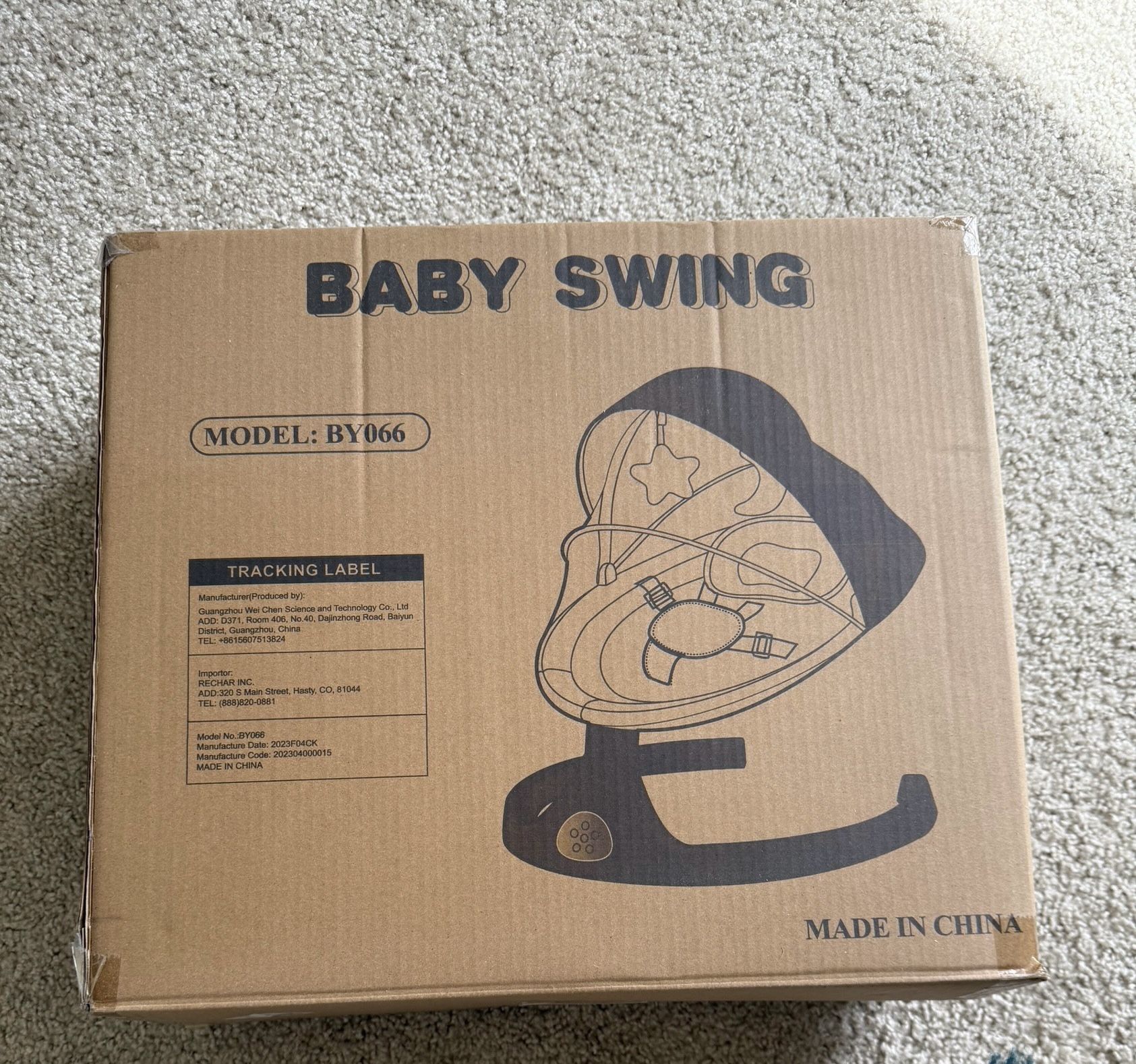 Baby swing