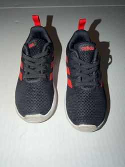 Adidas Red and Black Shoes 7k