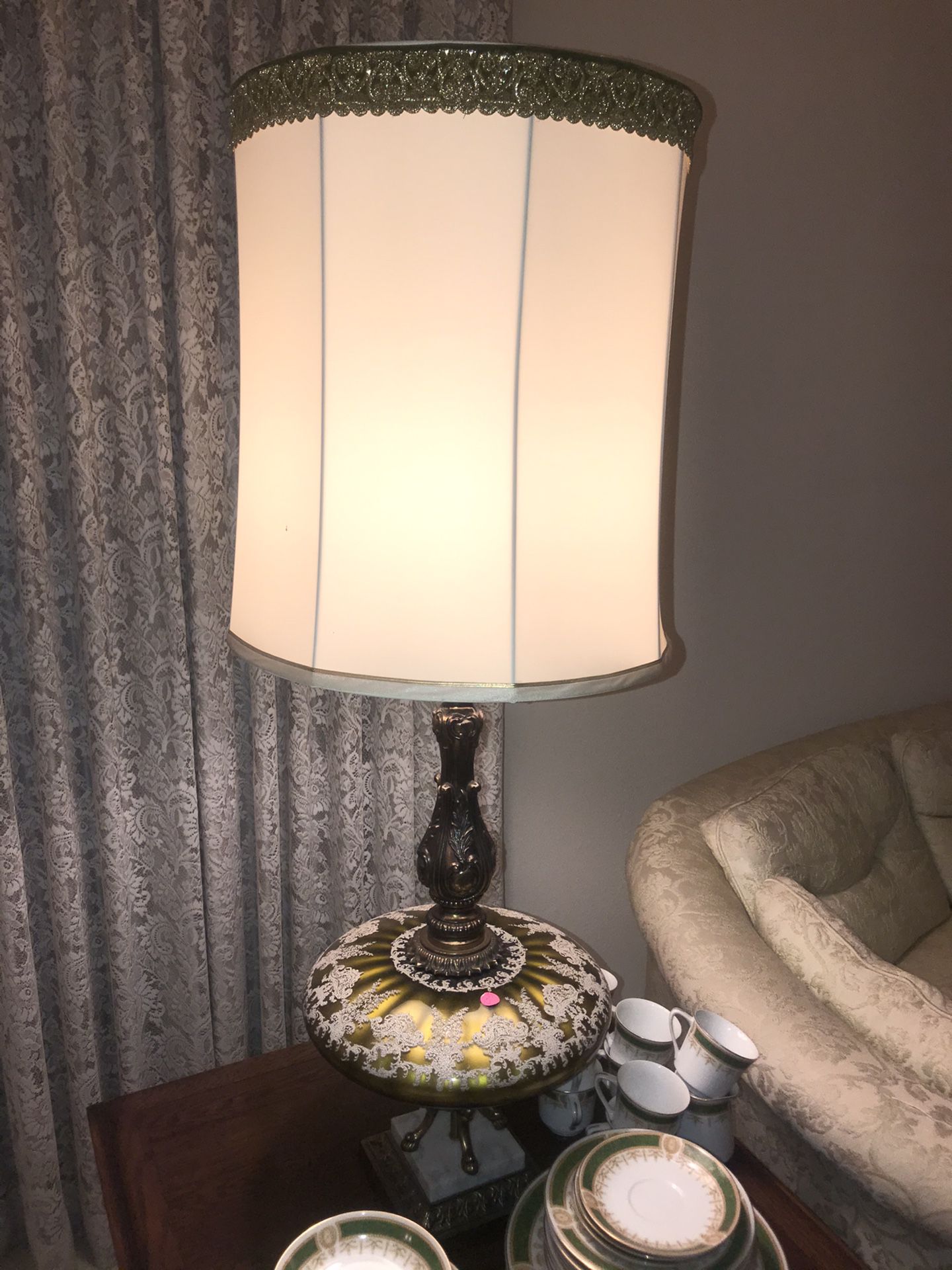 Beautiful set of vintage lamps $150 for both