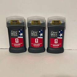 Dove Men+Care All Star Comfort Deodorant 3-Pack