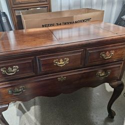 Dixie Antique credenza desk buffet 2 drawers