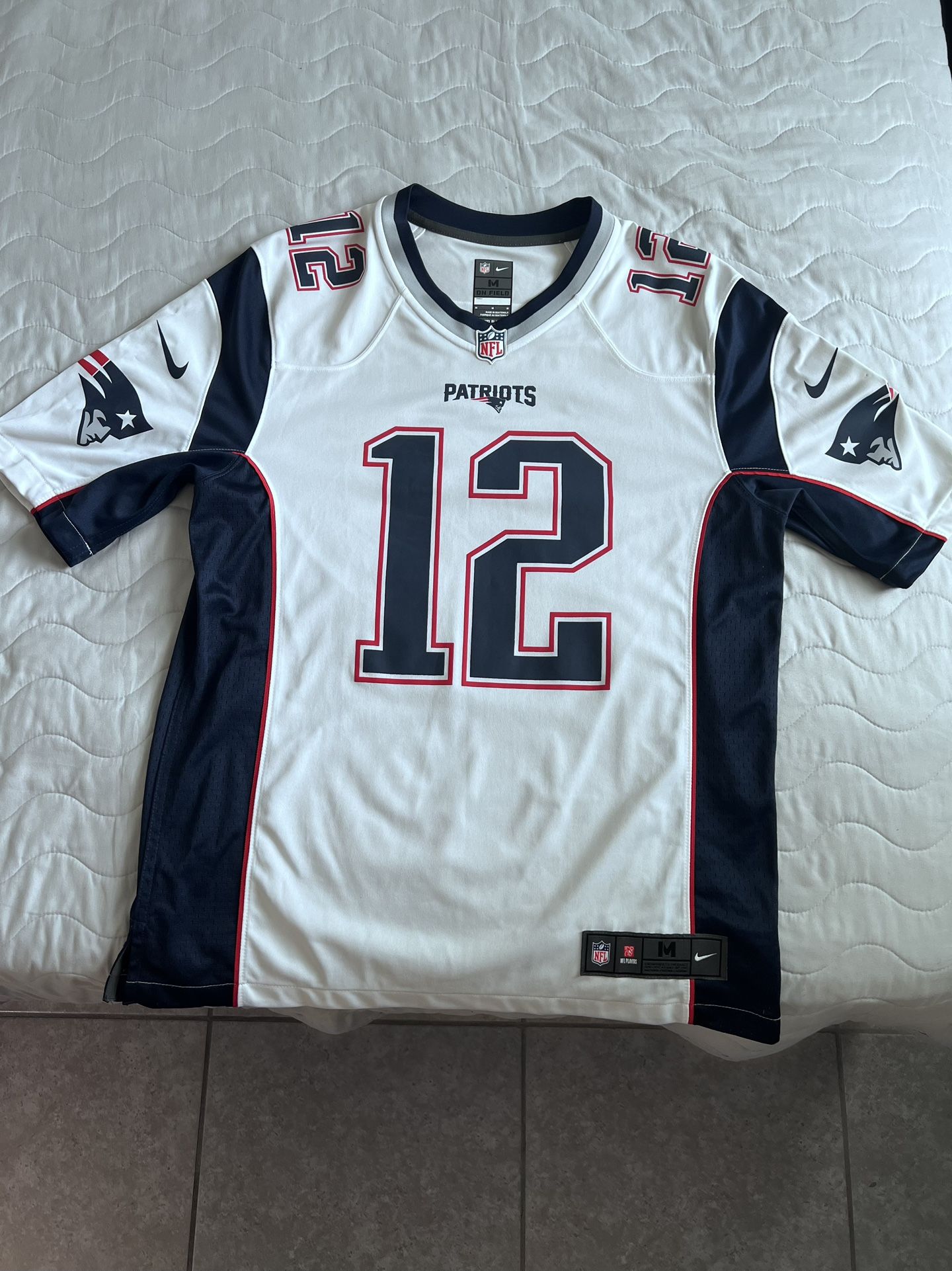 Tom Brady On-field Patriots Jersey 