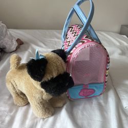 Pucci Tye Puppy And Puppy Bag 