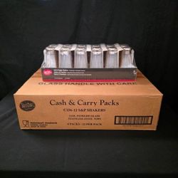 Brand New Case of Salt & Pepper Shakers