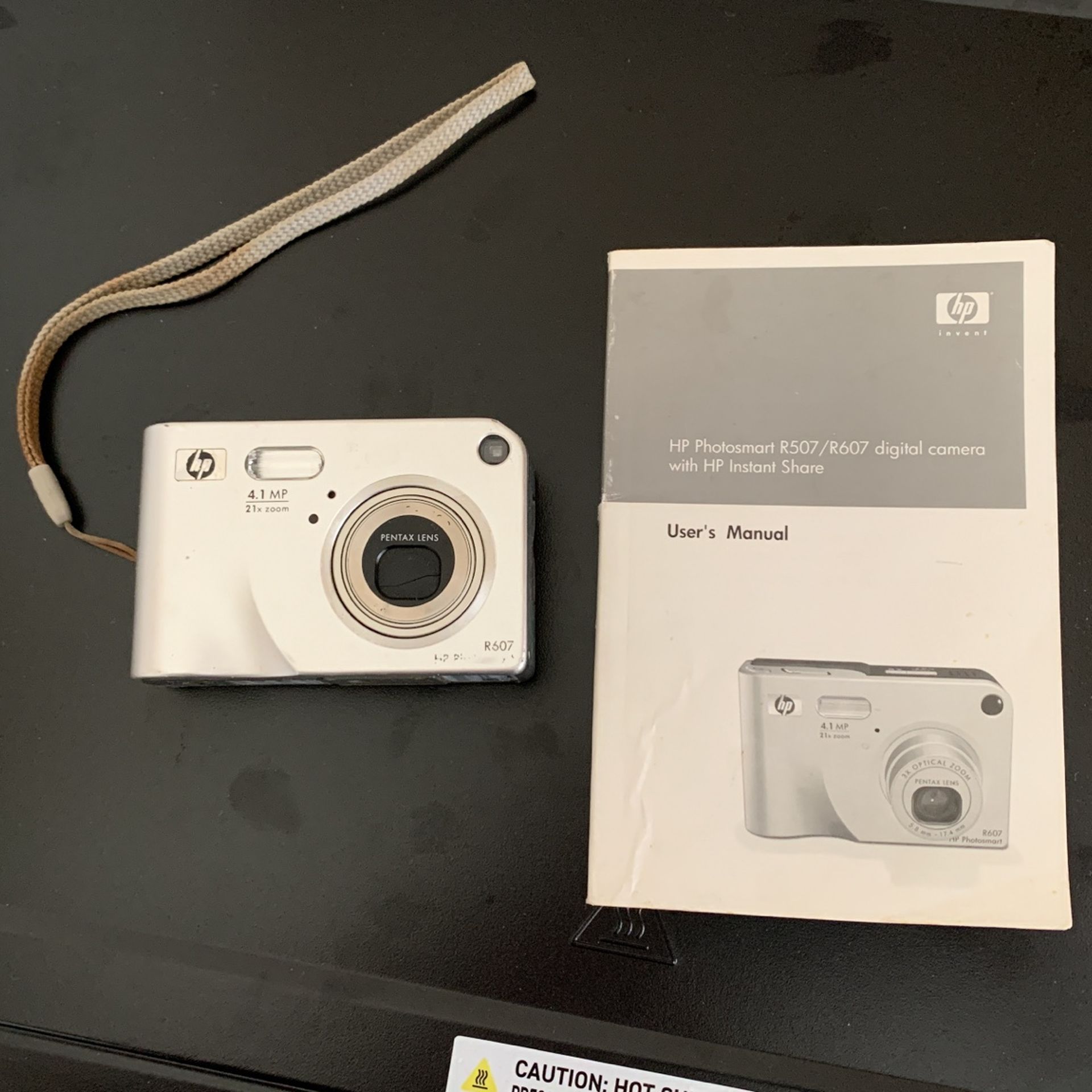 Camera - HP Photo smart Digital R607