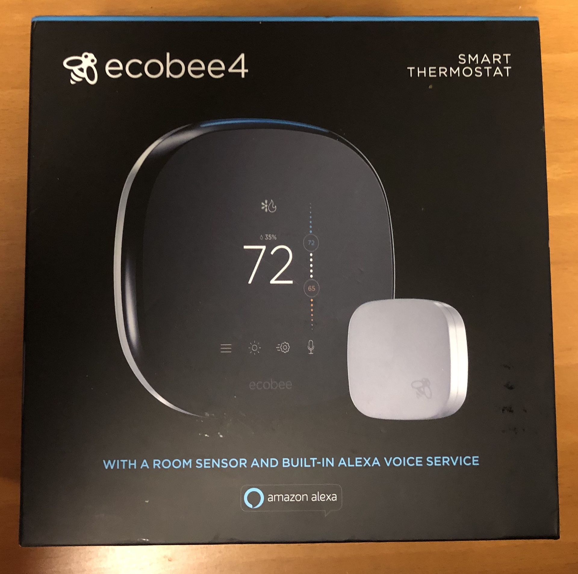 Ecobee 4 with Alexa built in thermostat & room sensor - still under warranty