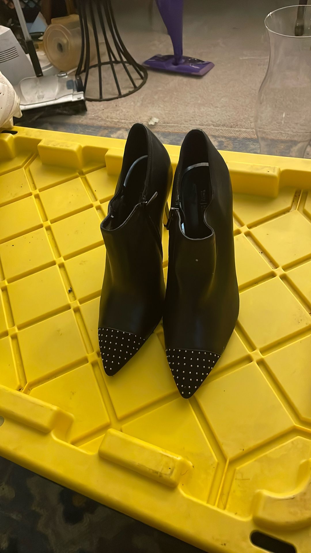 Black high heels