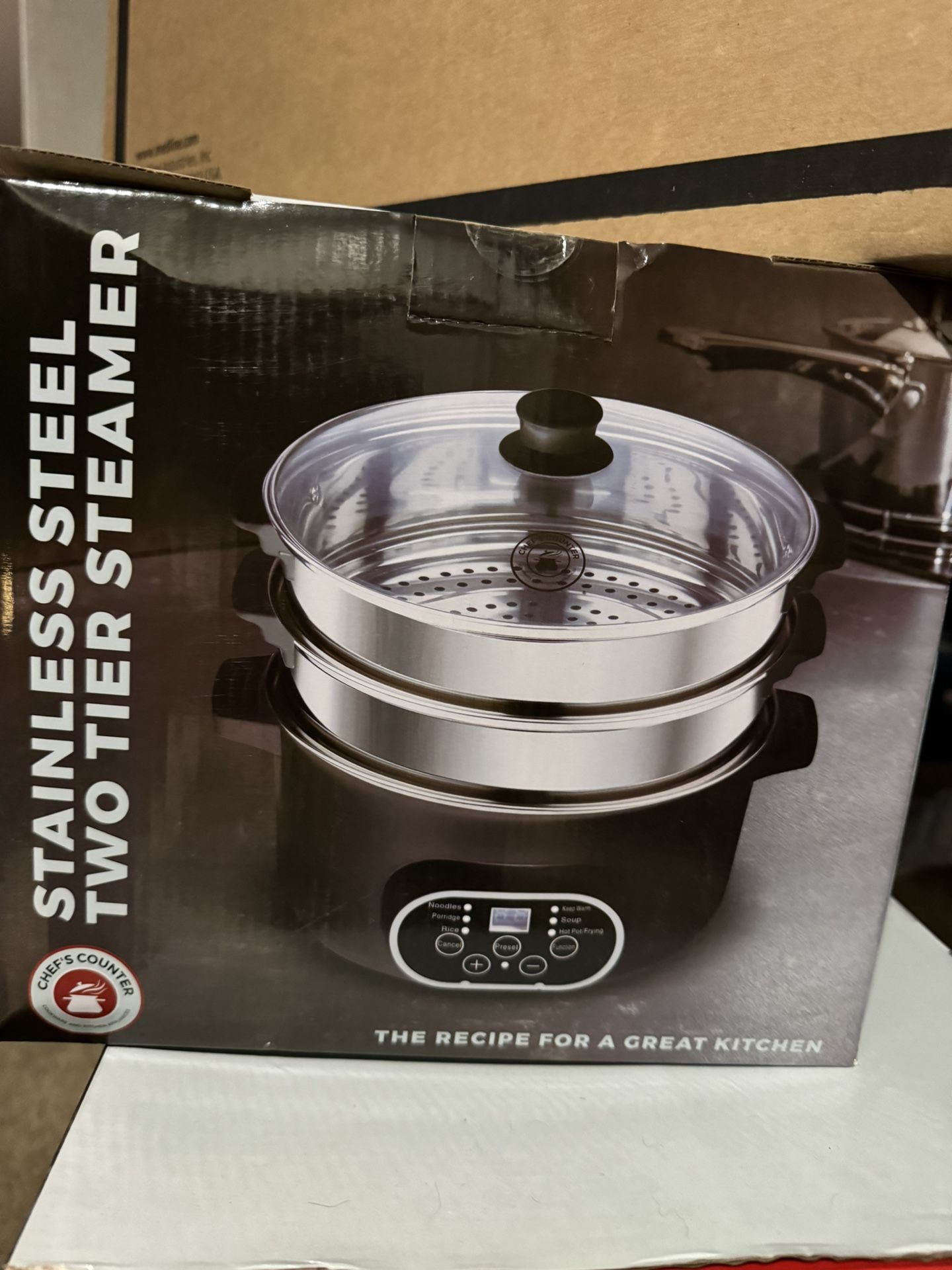 Steamer 2-Tier Steamer New