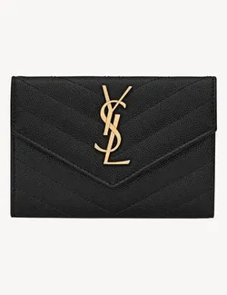 Authentic Saint Laurent Leather Wallet