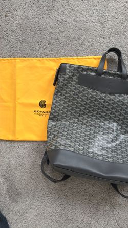 Grey goyard backpack