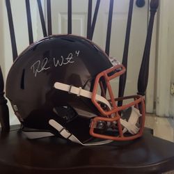Deshaun Watson Autographed Full Size Retro Browns Helmet 