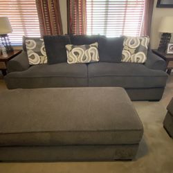 Couch, Loveseat And Ottoman 