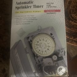 Automatic Sprinkler Timer