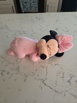 BABY SLEEPING PLUSH STUFFED MINNIE MOUSE SEE DESCRIPTION