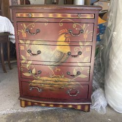 Antique Vintage Chest Of Drawer 