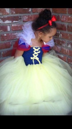 Snow white tutu dress