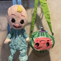 Cocomelon Backpack And Purse 👜 