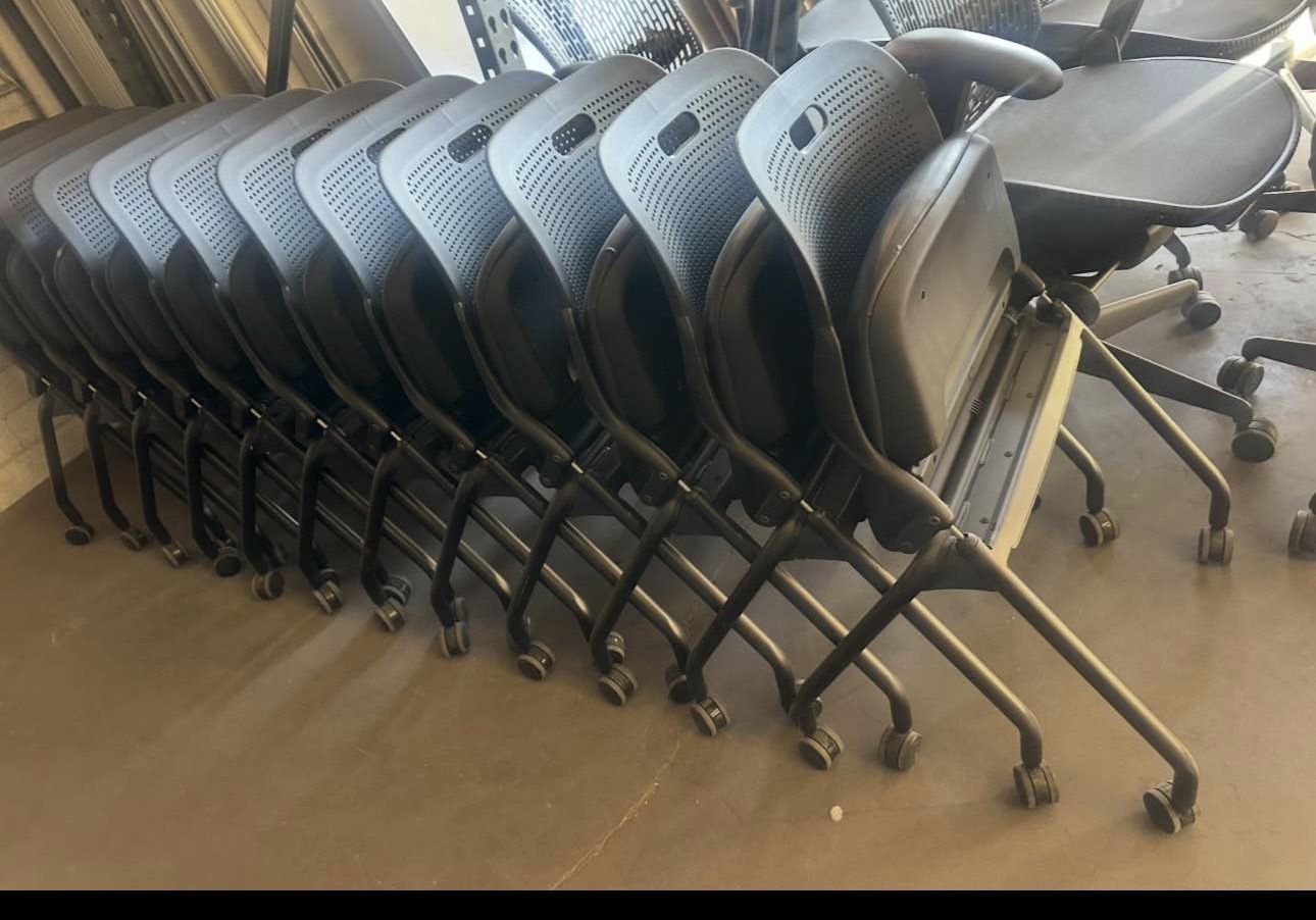 Nesting Guest Lobby Waiting Room Training Classroom Office Chairs