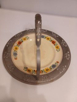 1930's Art Deco " Golden Maize" Serving Platter