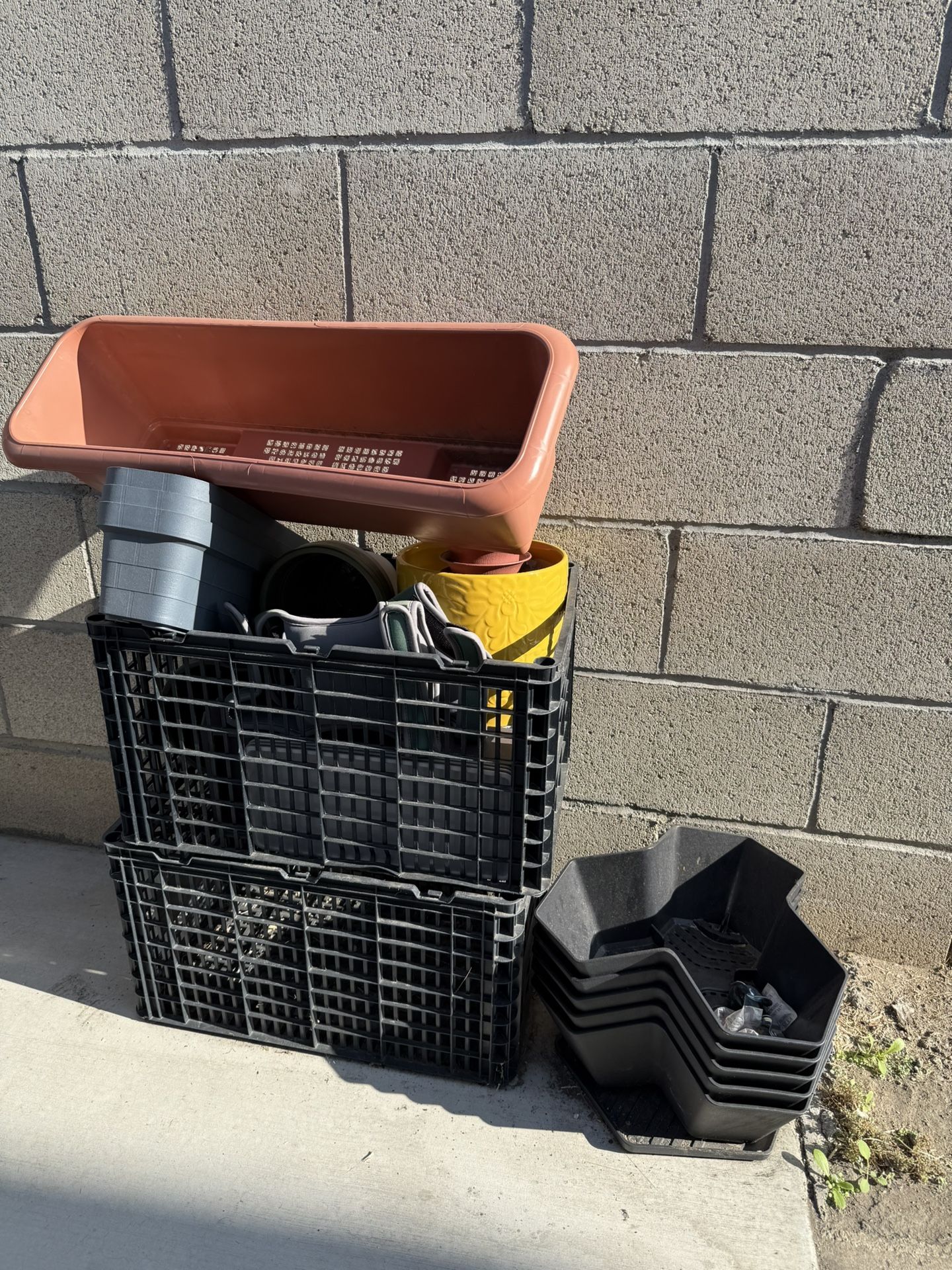 Gardening Planters Plant Pots Crates