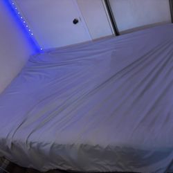 Full Mattress & Box Spring With Adjustable Frame