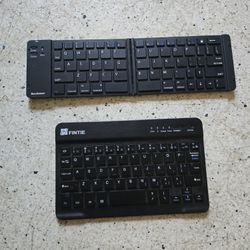 Two Mini Bluetooth Keyboards