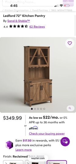 Ledford 72'' Kitchen Pantry