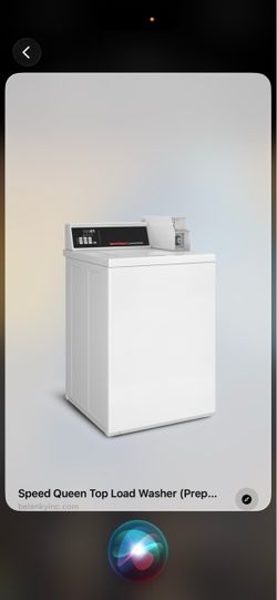 Coin operated  Speed queen Top washer