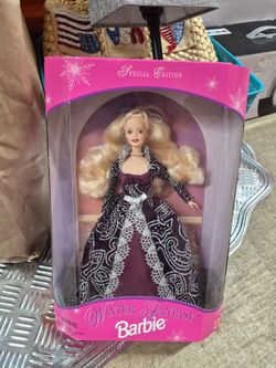 Winter fantasy barbie new