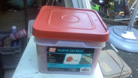 GRIP RITE Plastic cap nails