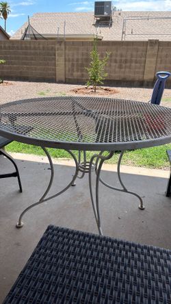 Patio table