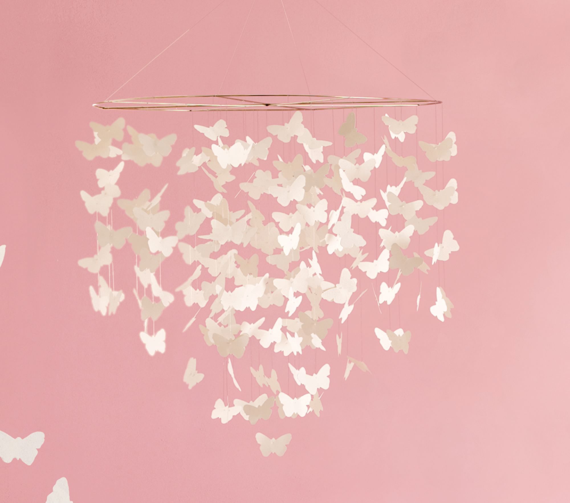 Pottery Barn Kids | Paper Butterfly Mobile