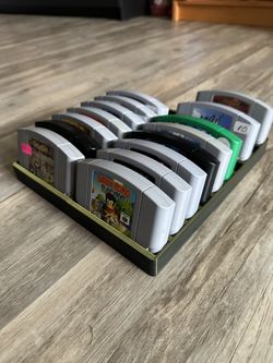N64 Game Cartridge Organizer