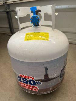 Propane tank. new gas. full. Ready to use