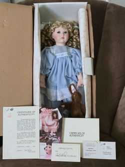 Bunny Blues" 18" doll by Sonja Bryer for Marie Osmond