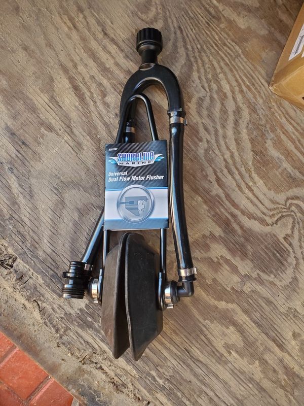 Shoreline marine Dual Water Feed Boat Motor Flusher ...